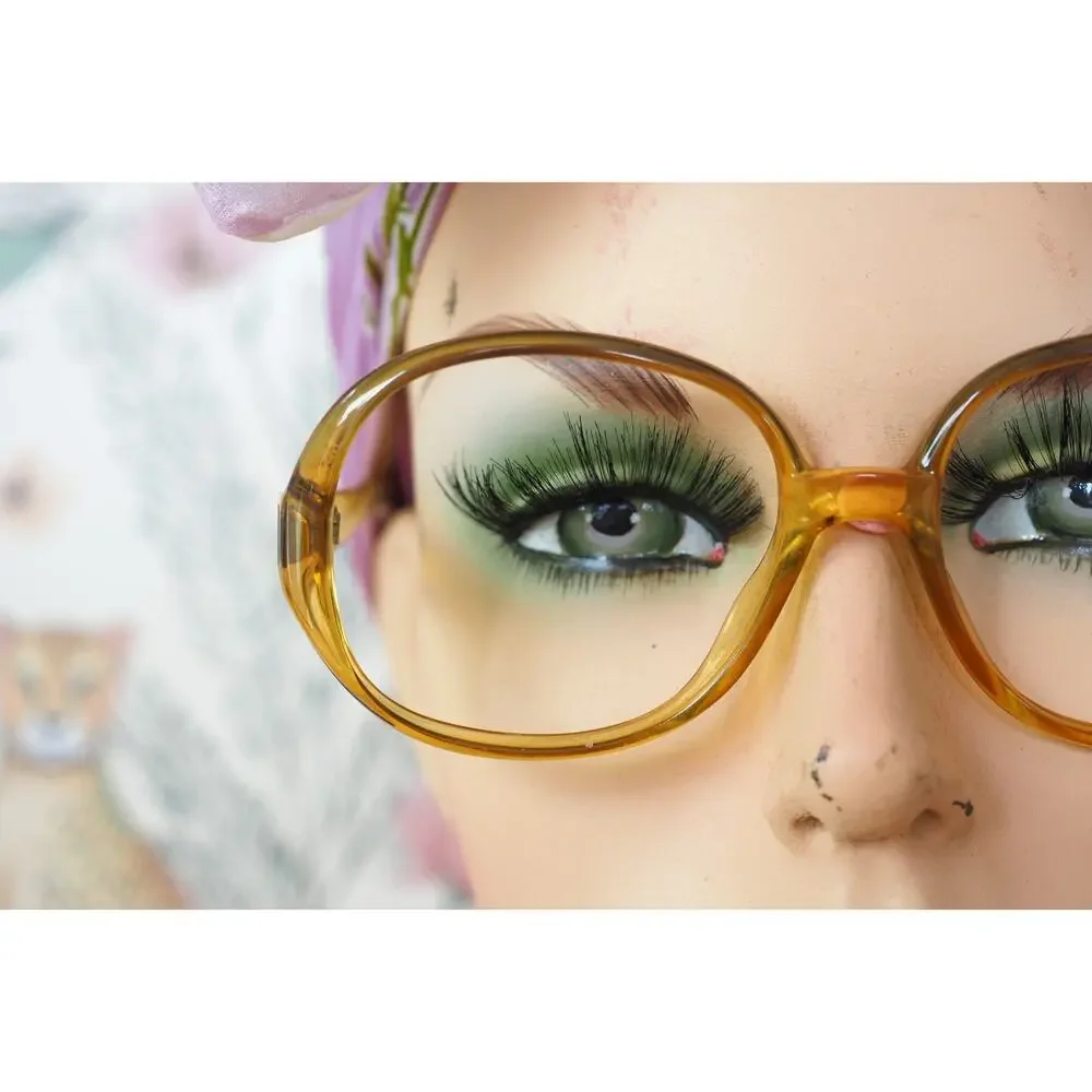 Vintage Christian Dior Eyeglass 1970s Germany Optyl for PARTS repair Grandma